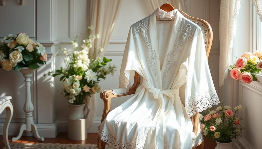 Repurposed bride robe