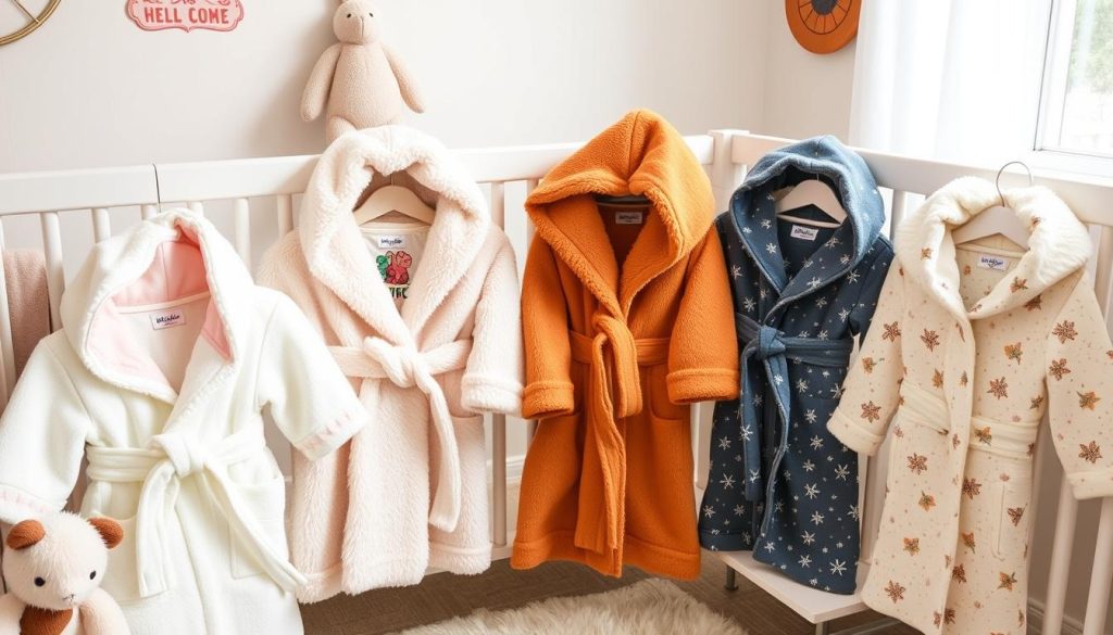 Seasonal baby robes