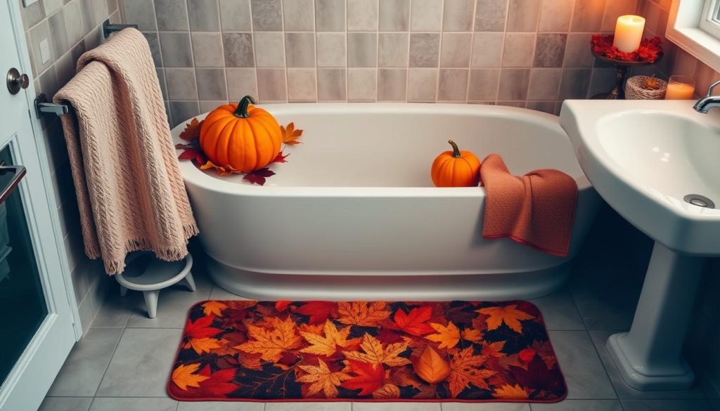 Seasonal bath decor