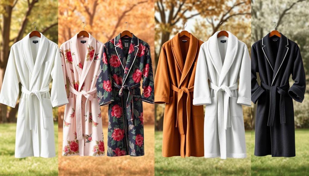 Seasonal bathrobes