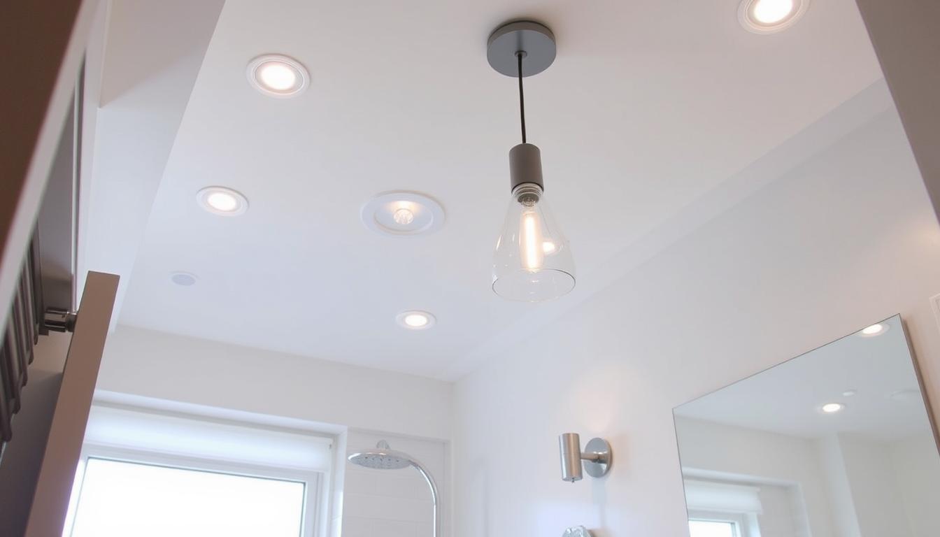 Modern Bathroom Lighting Ideas Ceiling