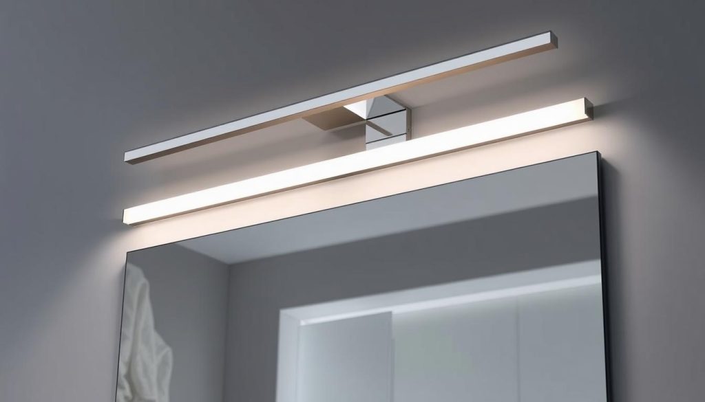 Smart bathroom vanity lights