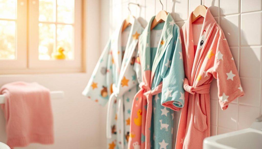 Soft and cozy robes for kids