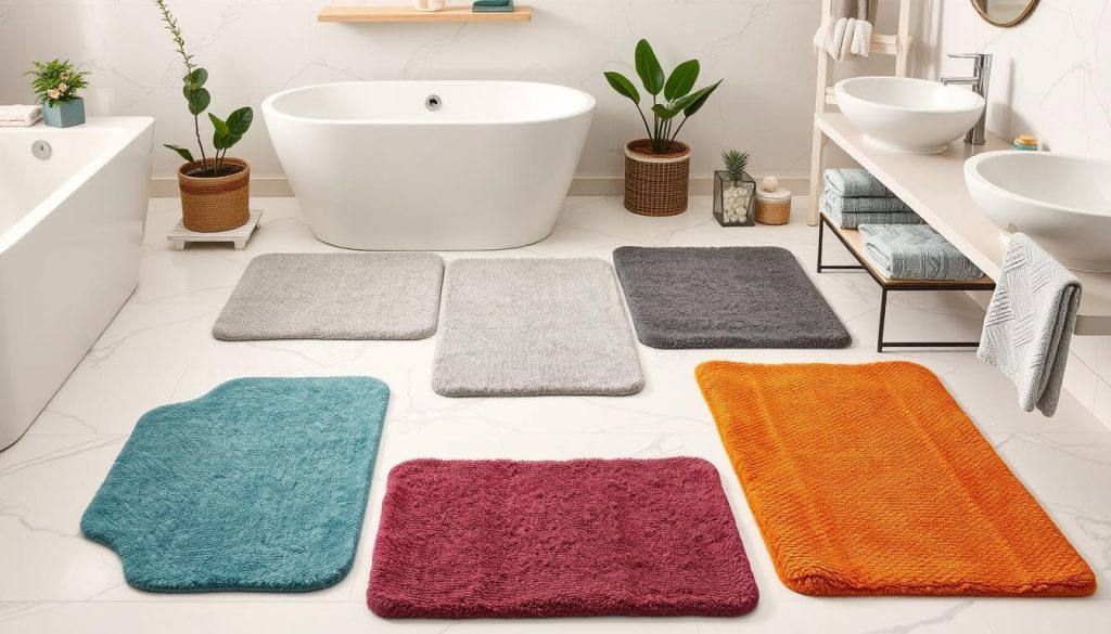 Stylish bath mat designs