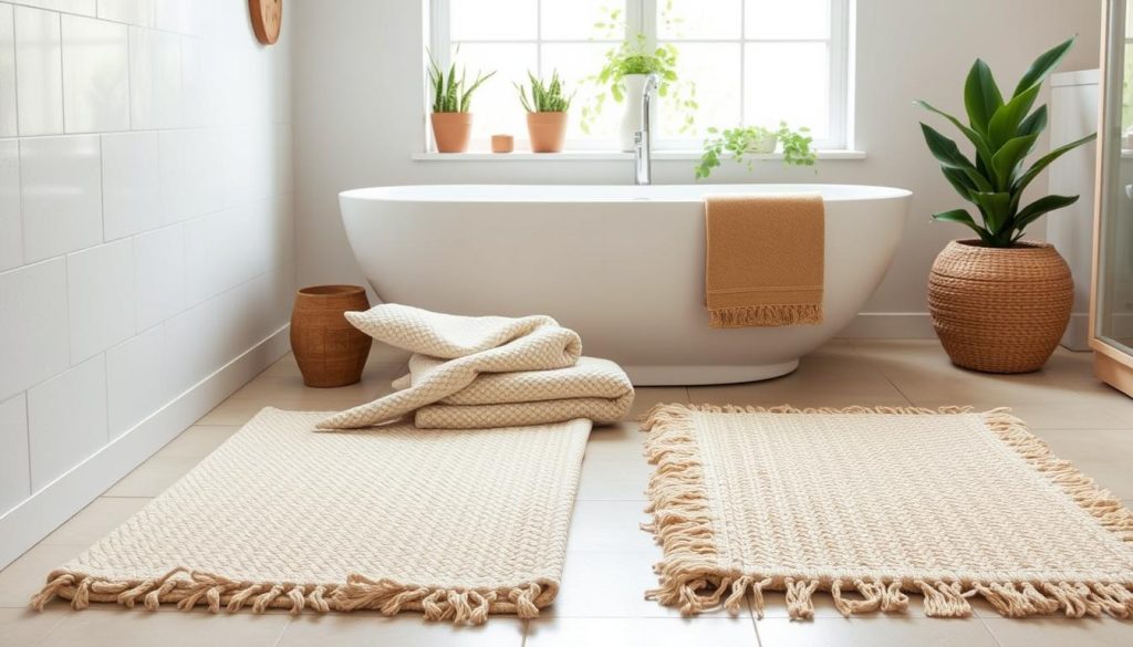 Sustainable bath mats