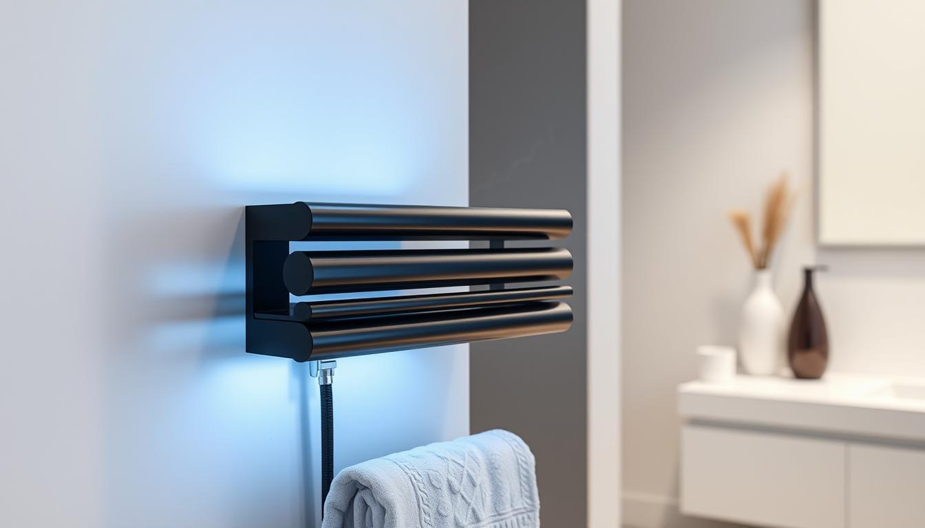 Sleek Black Towel Warmer Designs