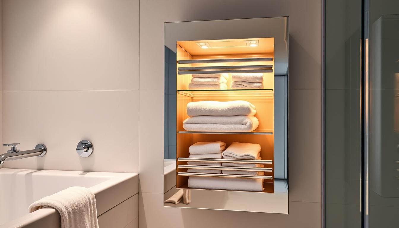 Upgrade Your Bathroom with a Luxurious Towel Warmer Cabinet