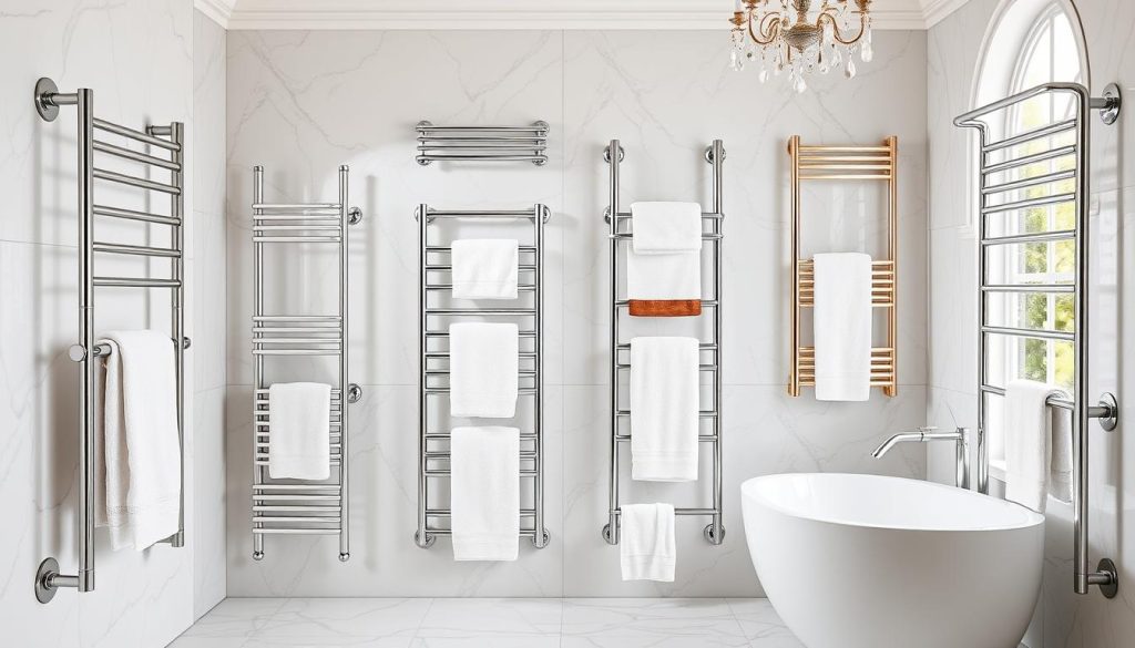 Towel warmer design options