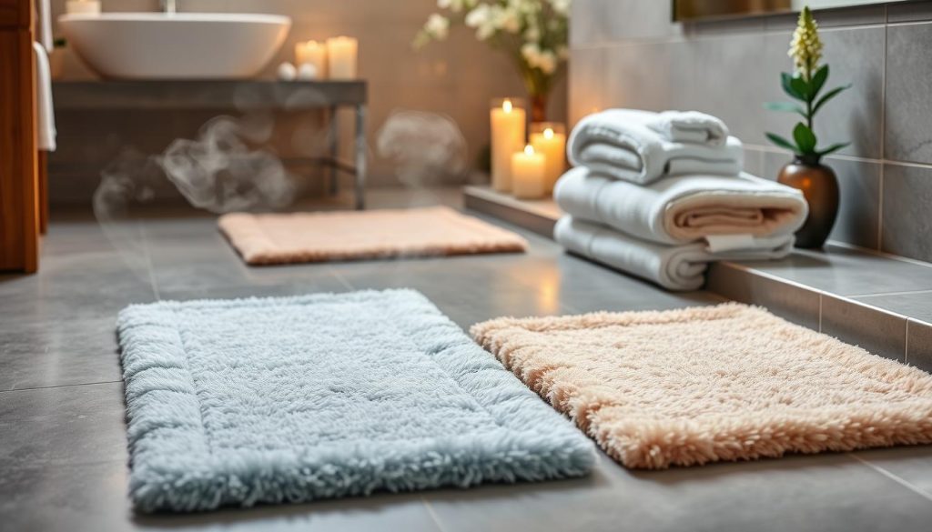 Towel warmer mats