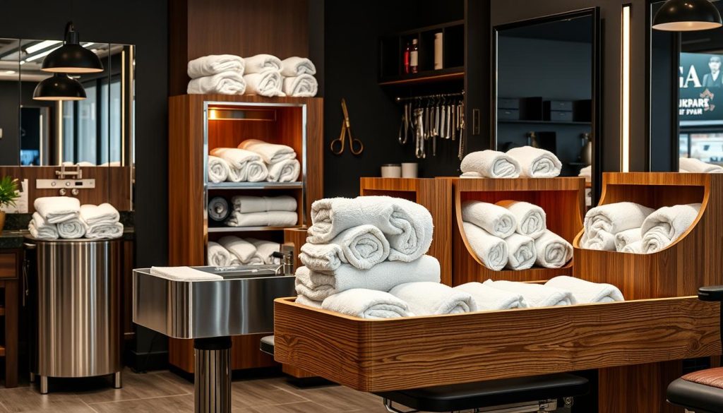 Towel warmers for barbershops