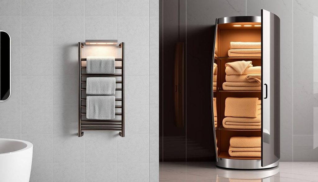 Towel warming cabinet comparison