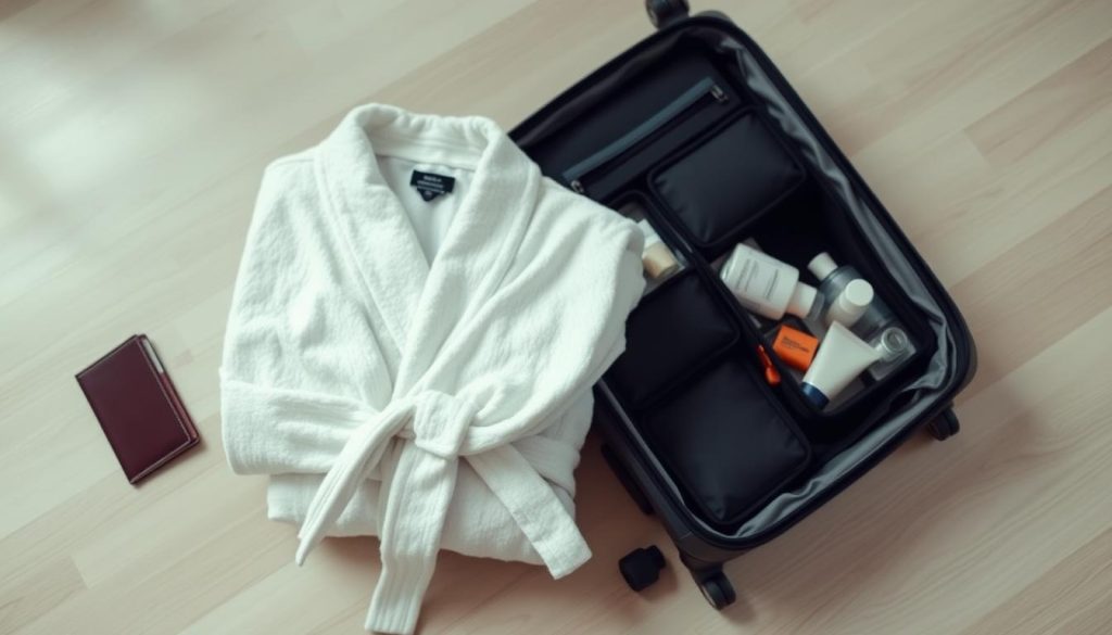 Travel robe packing techniques