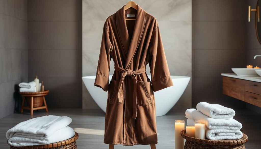 Turkish cotton robe made in USA