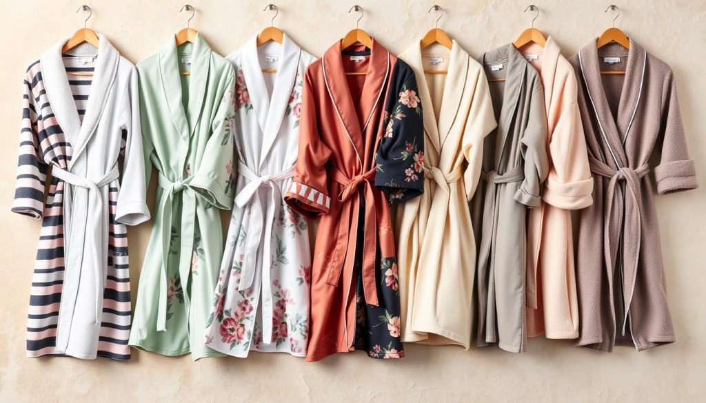 Types of bath robes