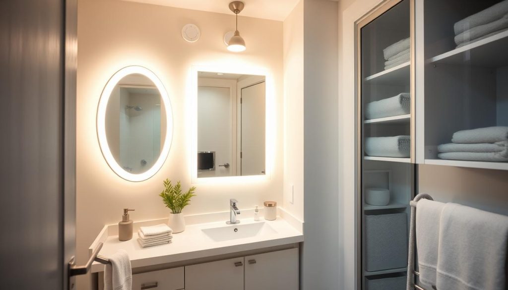 Vanity lighting ideas for small bathrooms