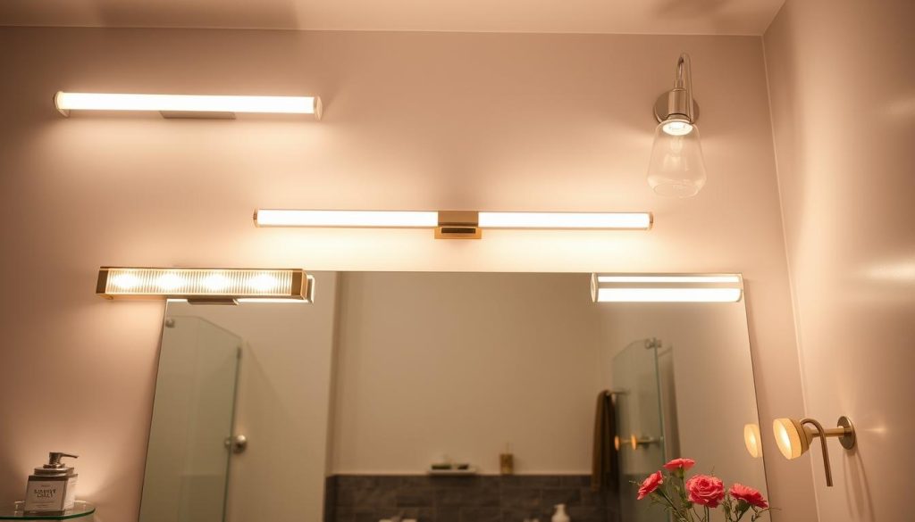 Versatile vanity light bars