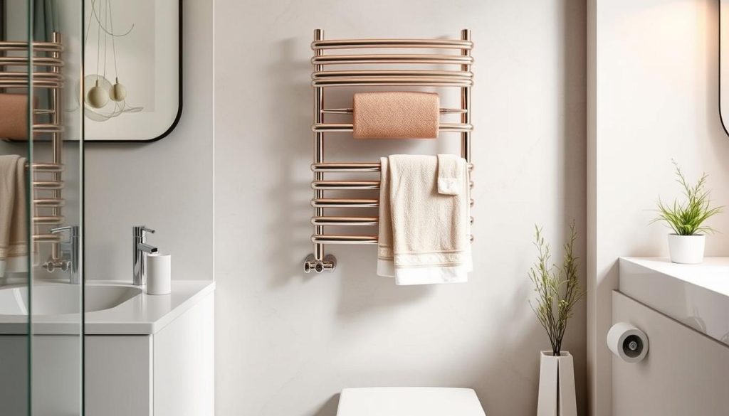 Wall-mounted towel heaters