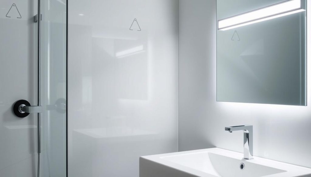 Waterproof bathroom lights