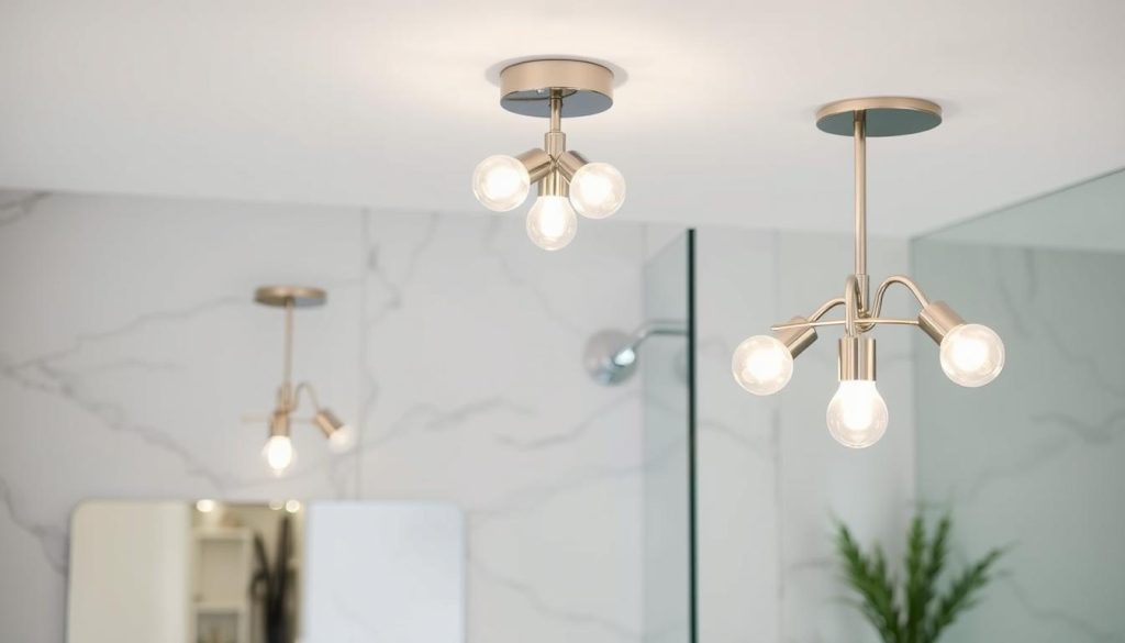 affordable silver bathroom lights