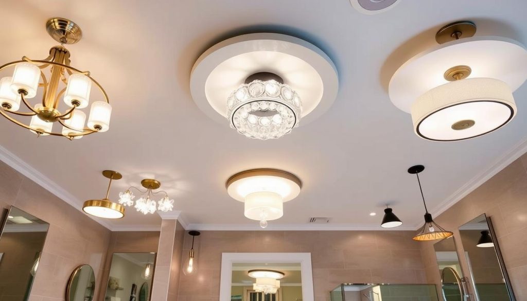 bathroom ceiling light fixtures