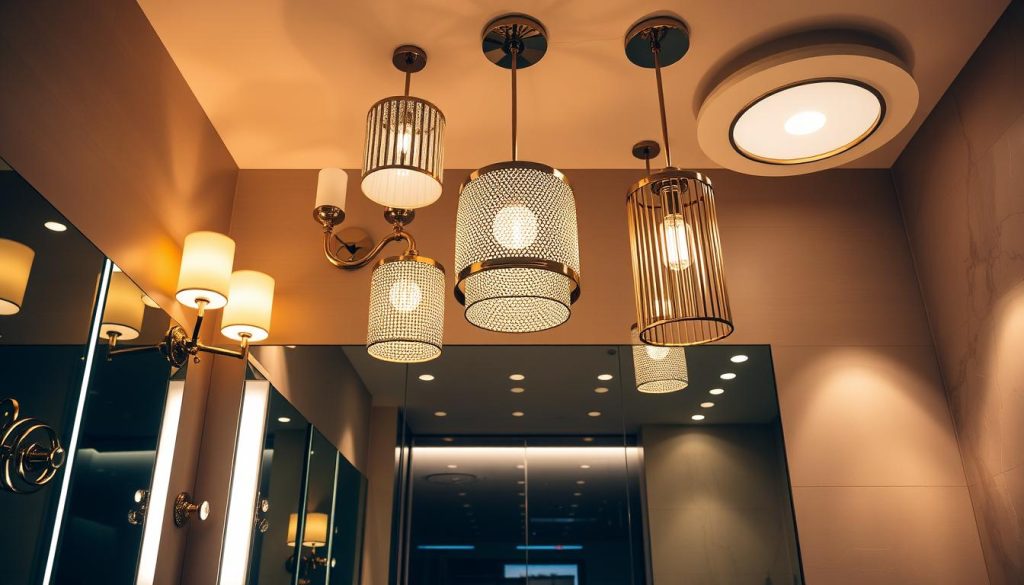 bathroom lighting fixtures