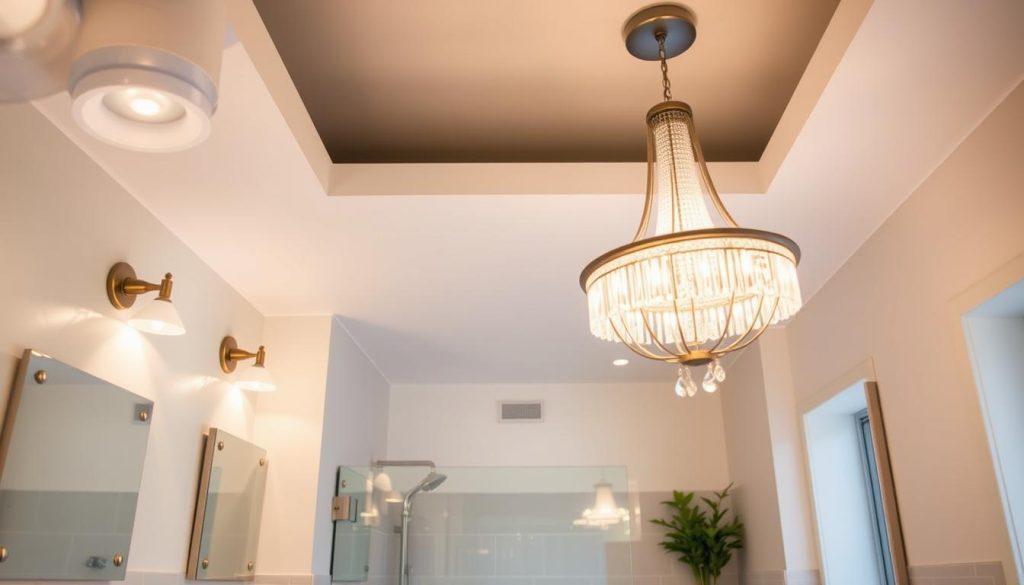 bathroom lighting safety