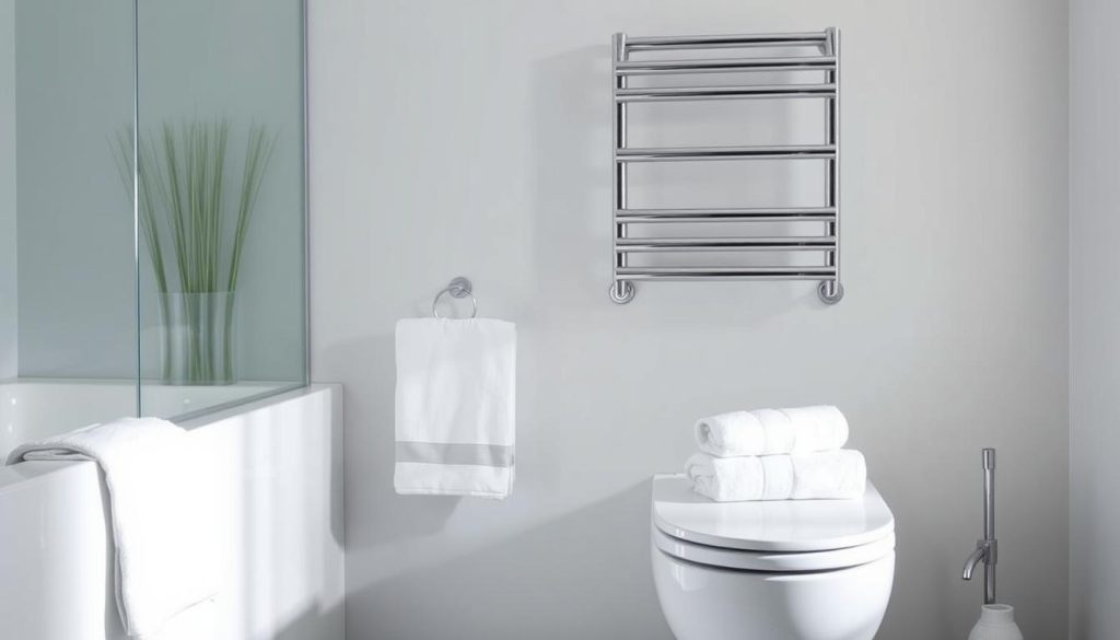 energy efficient heated towel rail