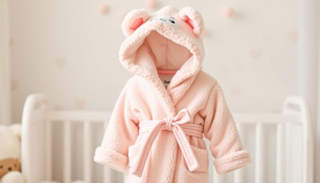 girls' plush bathrobe