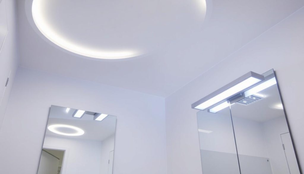 led bathroom lighting options