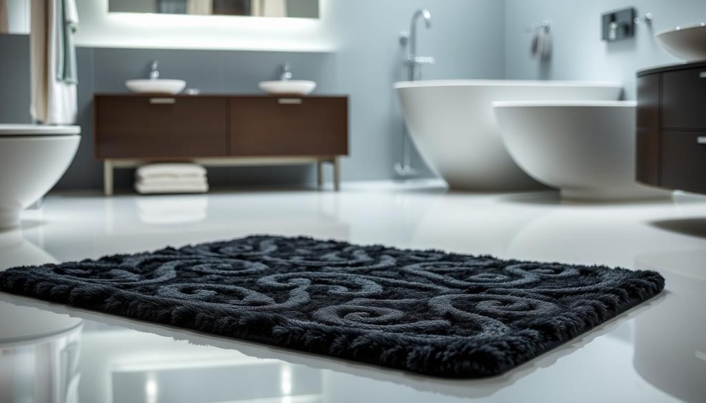 luxury bath mat