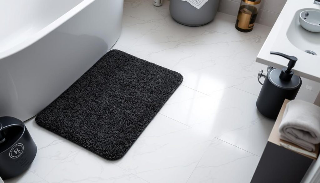 luxury bath mat