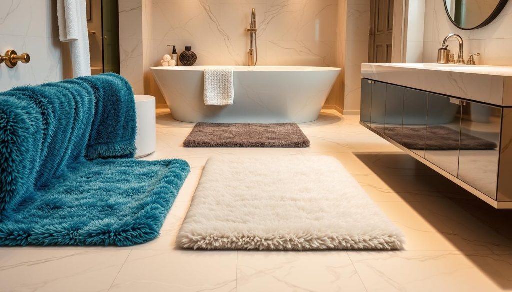 luxury bath mats