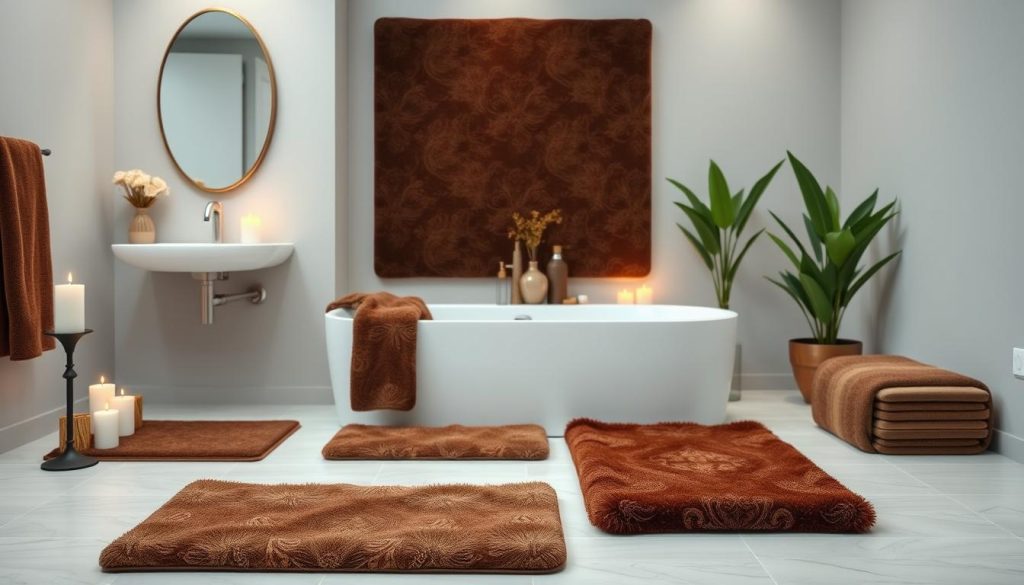 luxury bath mats