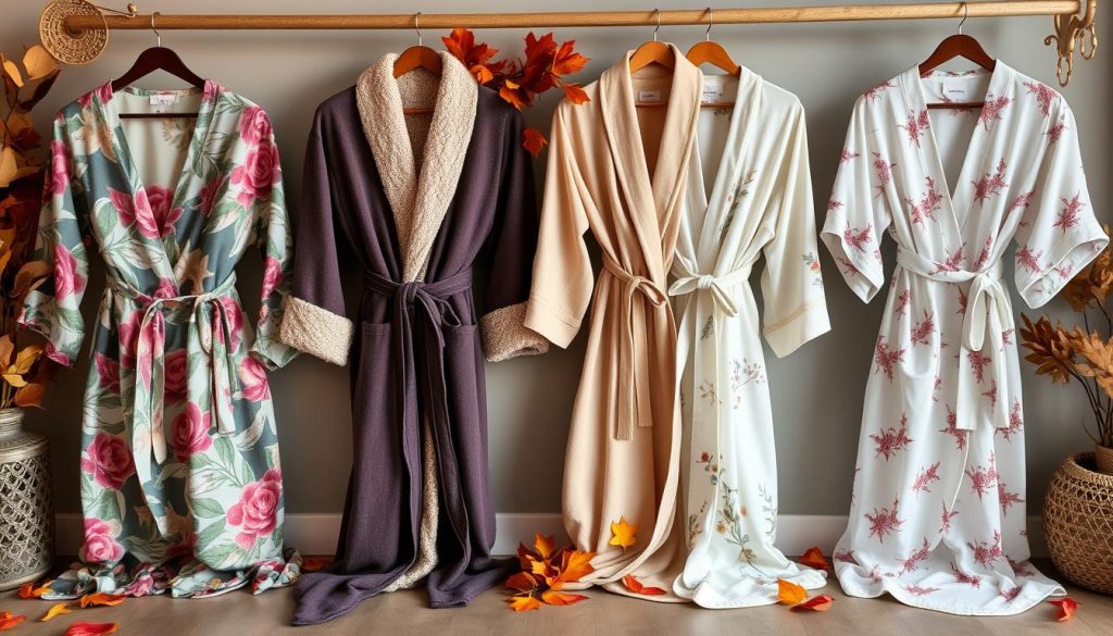 luxury robes for different seasons