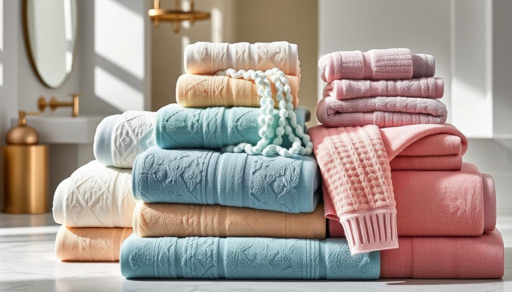 luxury towel sets color schemes