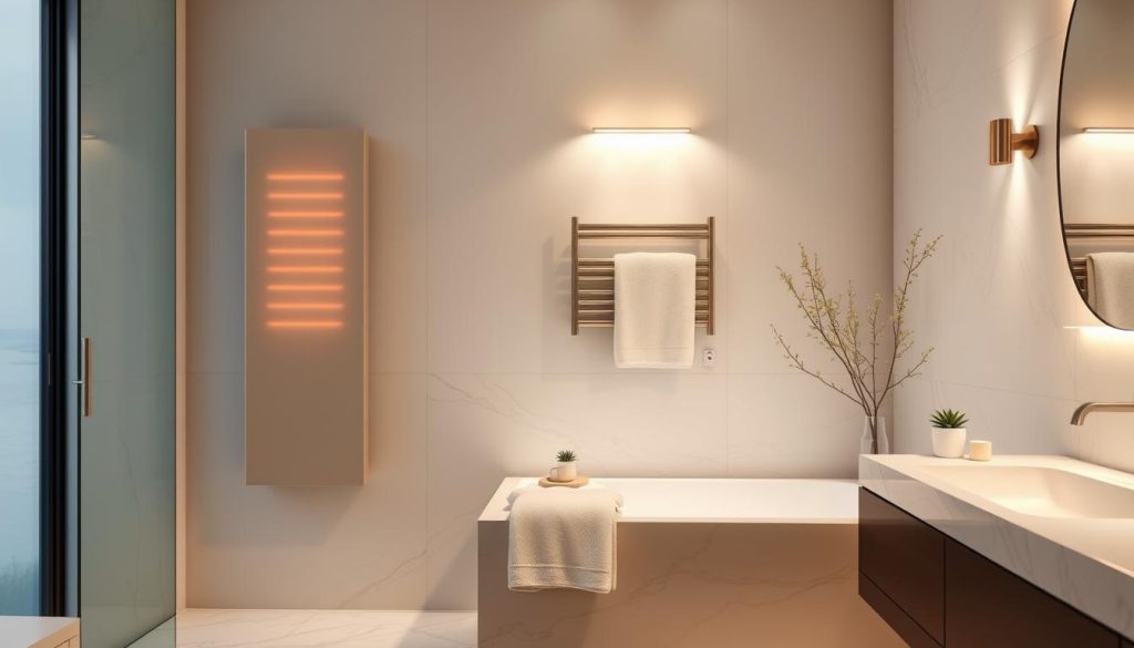 luxury towel warmer comfort