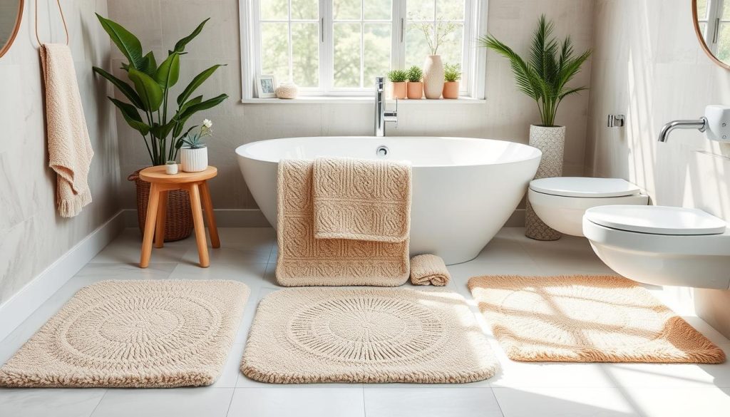 machine washable bath mats