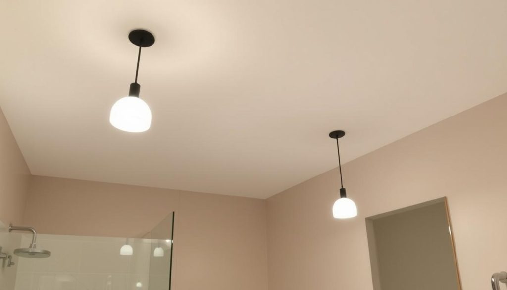 minimalist bathroom ceiling lighting