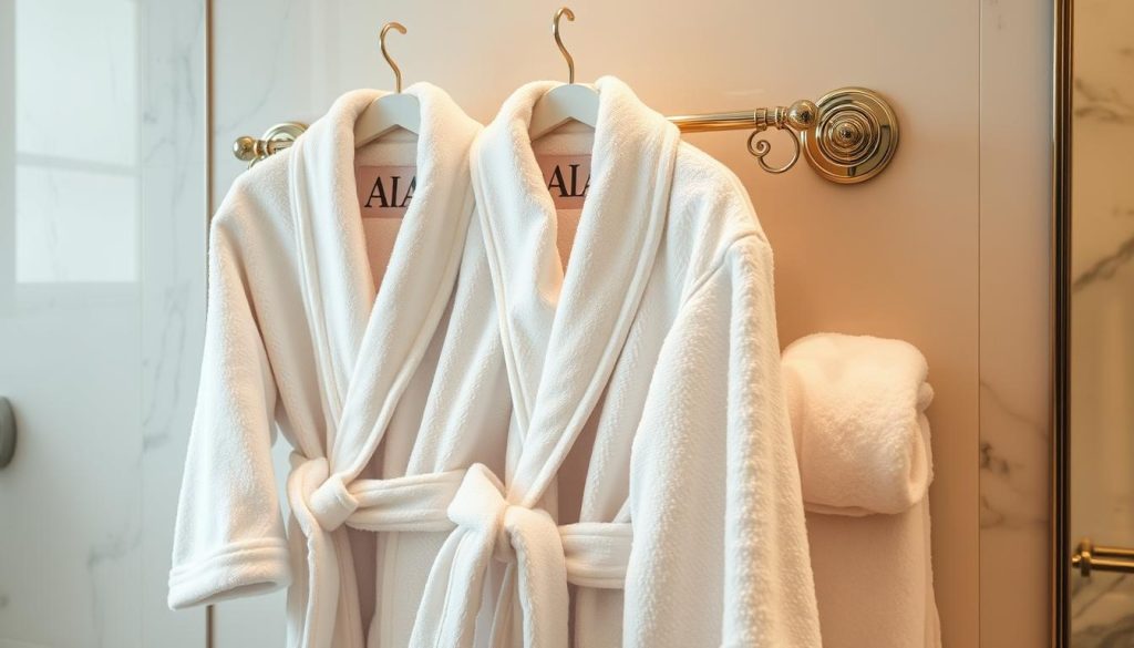 monogrammed bathrobes