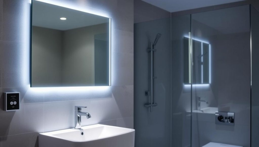 motion sensor led bathroom lights