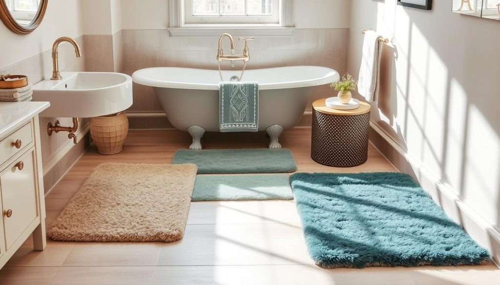 oversized bathroom rugs