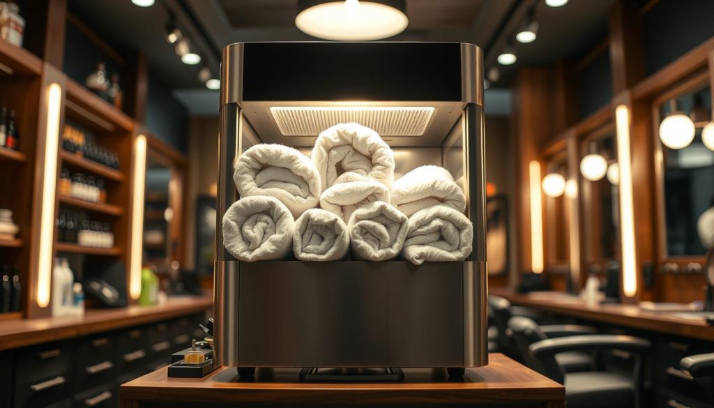 salon towel warmer for barbershop services