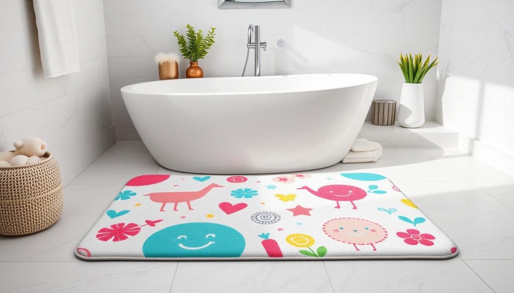 stylish bath mat