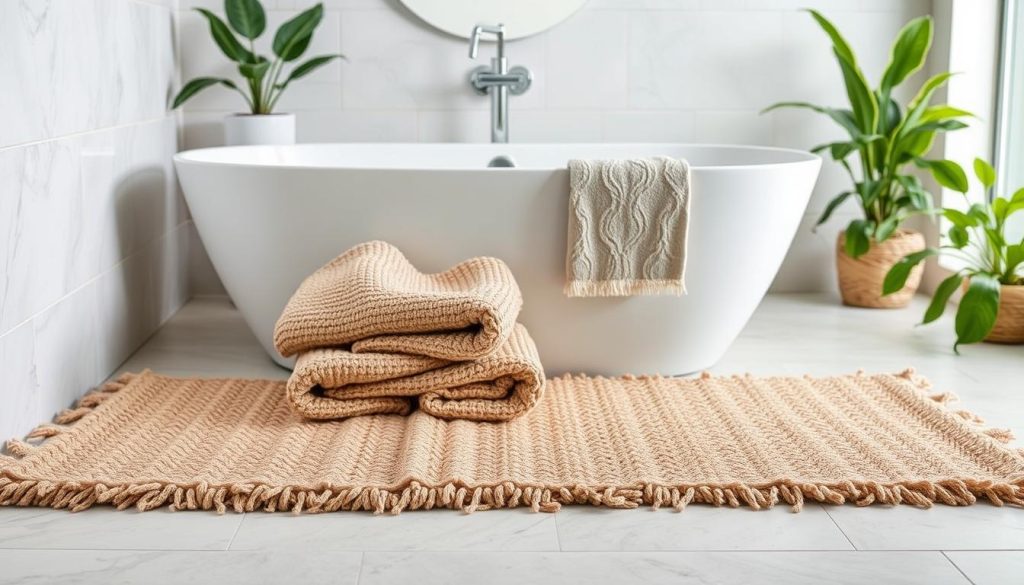 sustainable bath mats