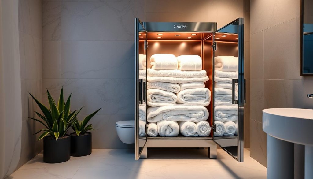 towel warming cabinet