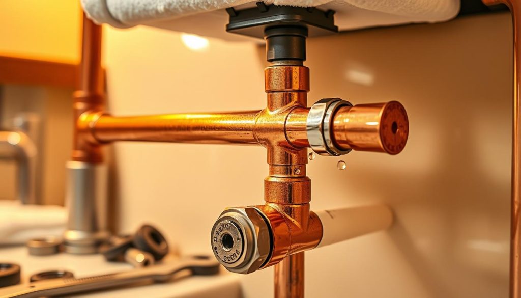 DIY copper pipe towel warmer troubleshooting