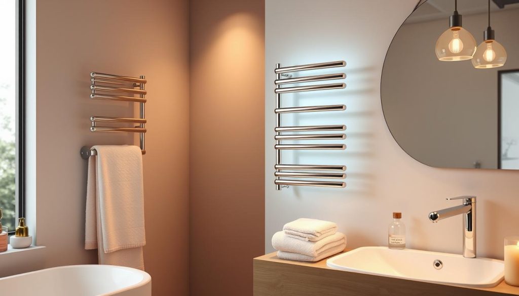 Wall-mounted hot towel warmer