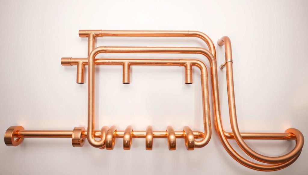 copper tubing for towel warmer